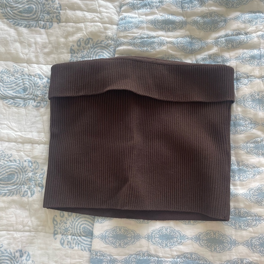 Glassons Chocolate Knit Top
